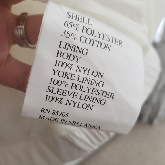 Vintage Dash Classics white windbreaker med - Picture 4 of 6